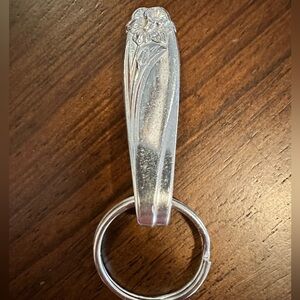 Daffodil Silverware Keychain